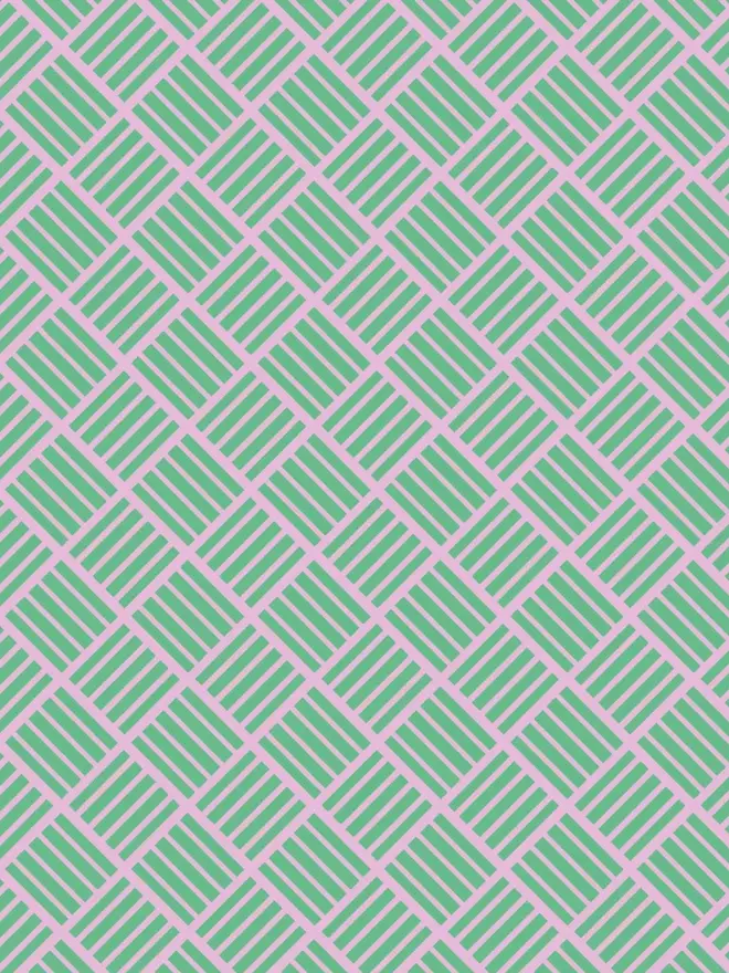 Geometric Criss Cross Pattern Wrapping Paper, close up. 