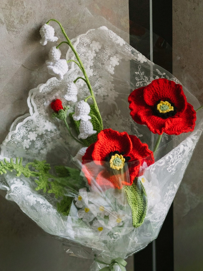 The Way to You Crochet Flower Poppy