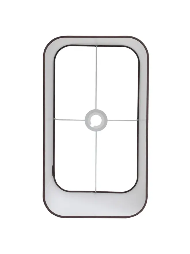 internal of oblong lampshade