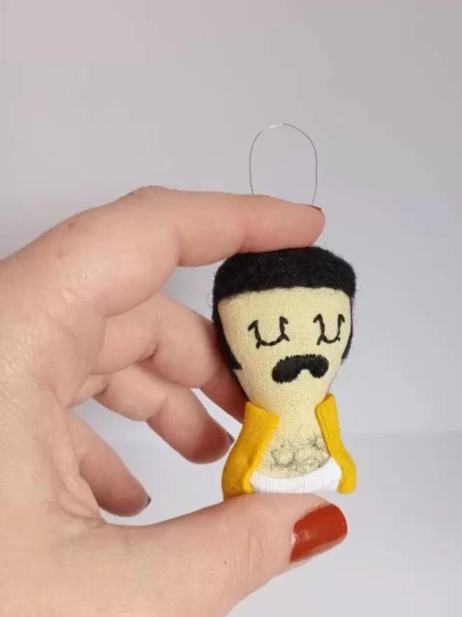 Freddie Mercury Christmas Decoration