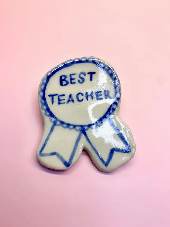 Best Teacher Badge 
