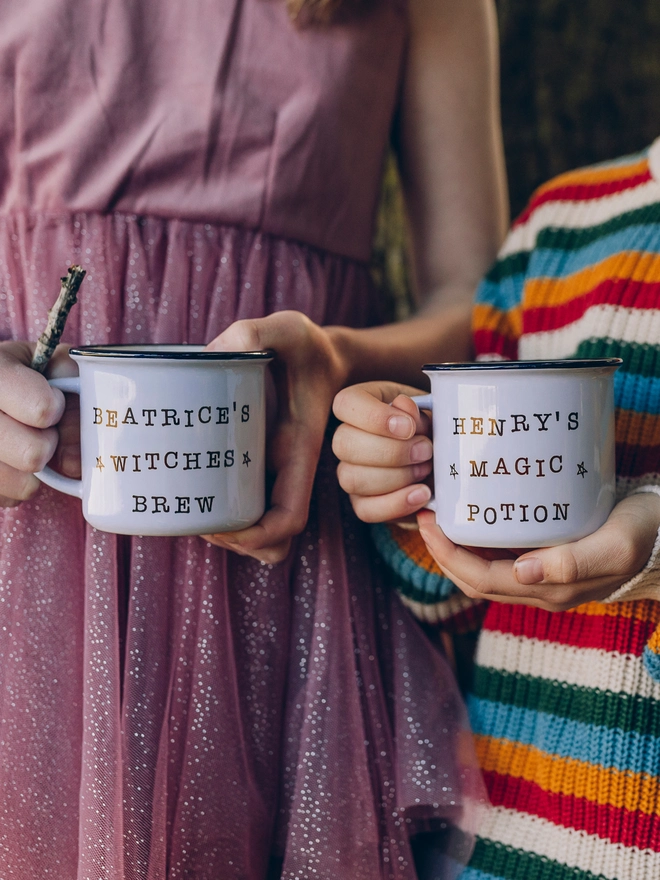 Personalised Ceramic Halloween Mugs