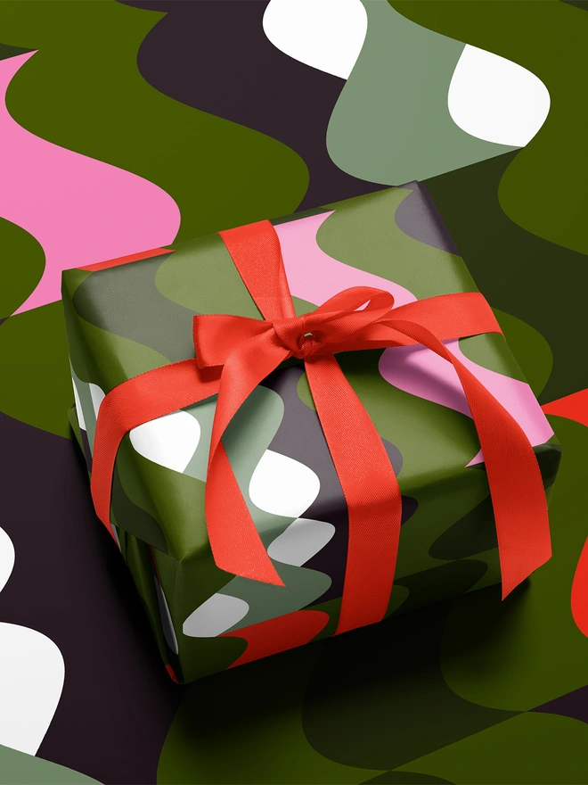 Storigraphic Graphical Print Wrapping Paper