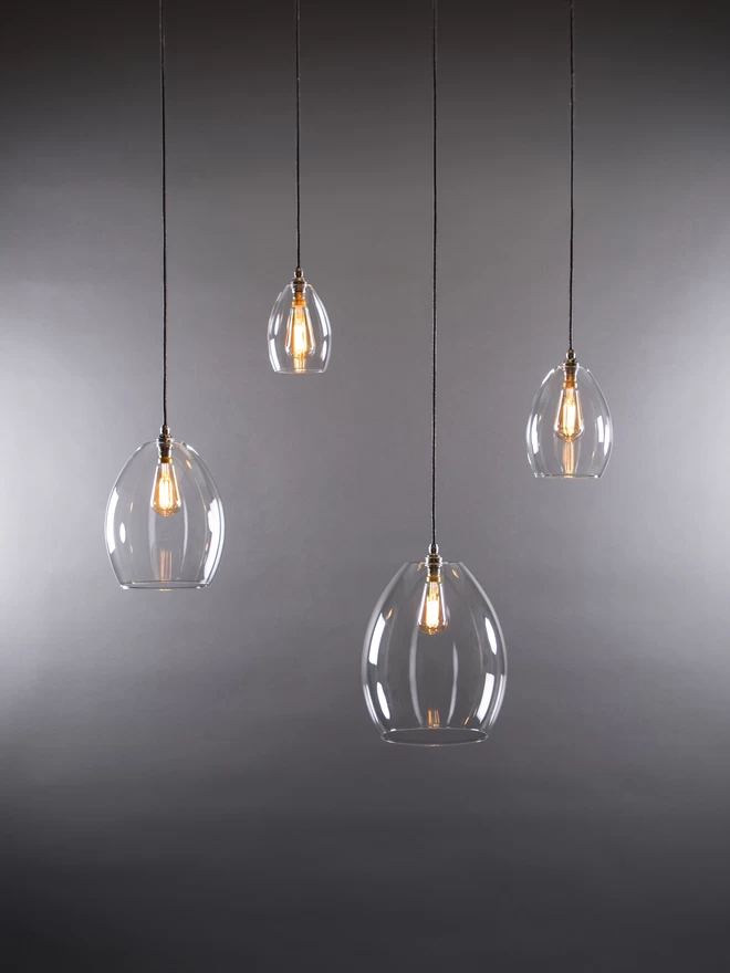 Jules Clear Pendant Light Family 