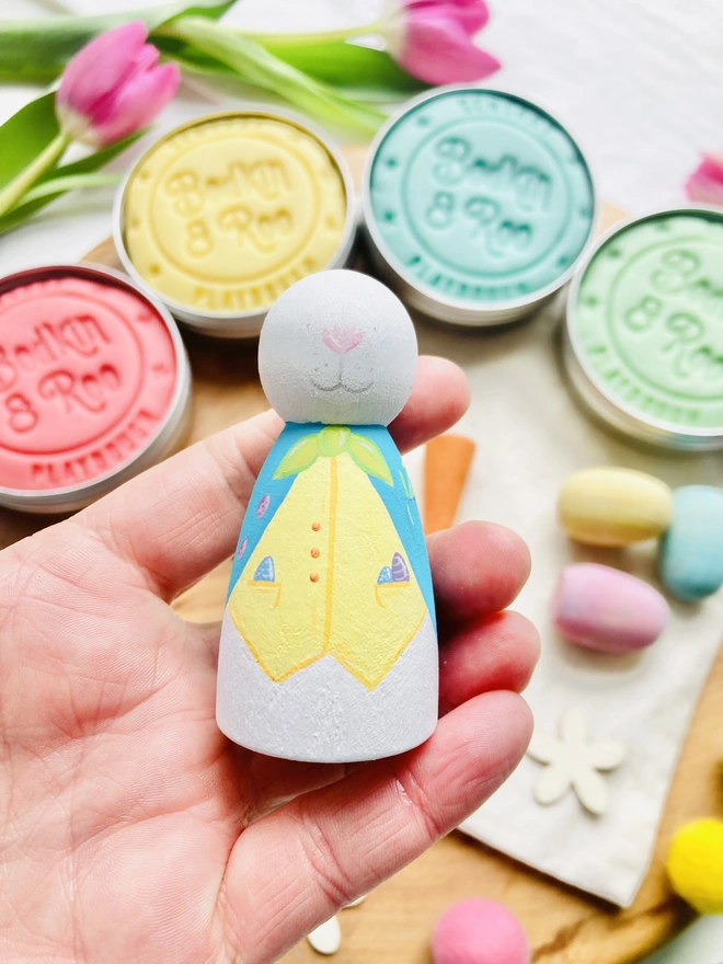 Easter Bunny Play Dough Kit