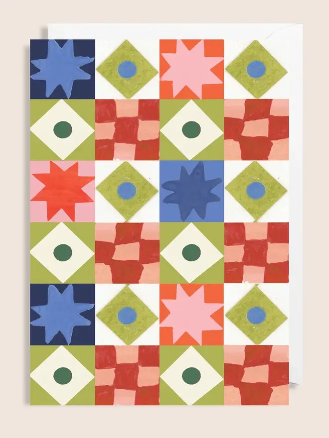 Pattern Card, against a white background. 