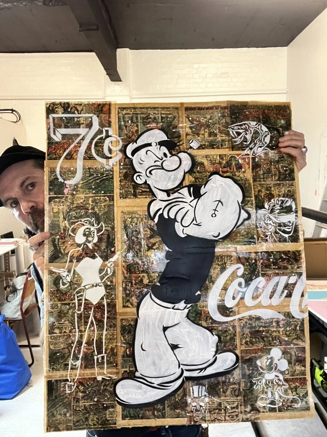 Popeye Pulp Punk Original 1/1