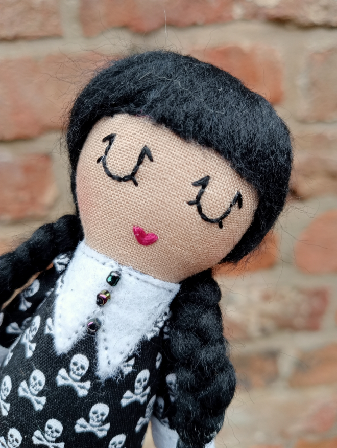 Wednesday Addams Mini Icon Doll