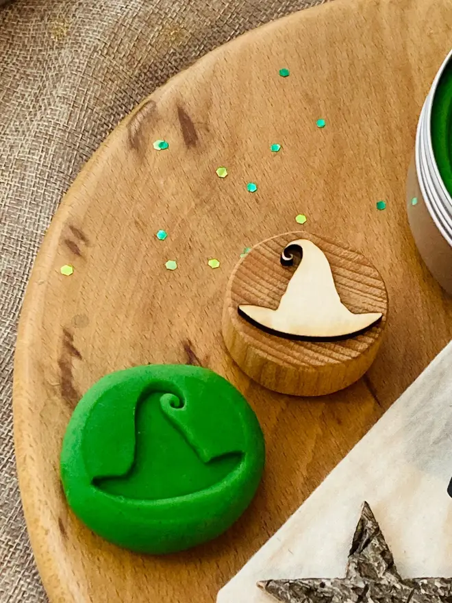 Green Witch Inspired Playdough Kit