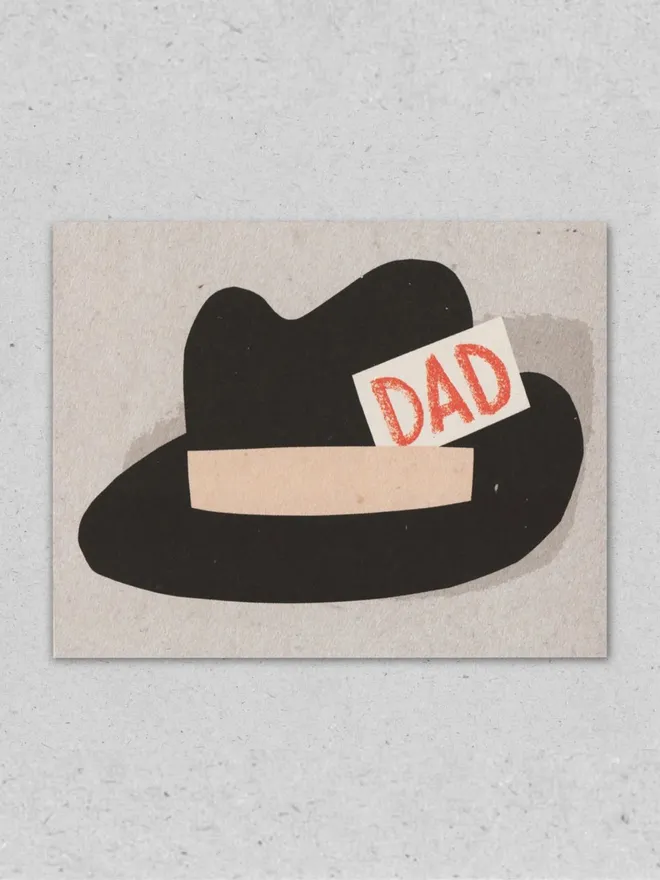 'Dad' Hat Card