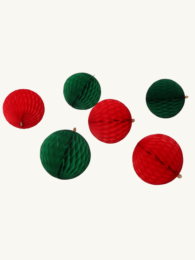 Honeycomb ball decoration