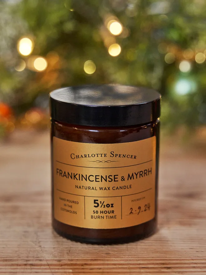 Frankincense and Myrrh Candle 