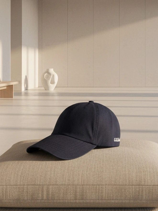 Personalised Discreet Embroidered Cap Navy