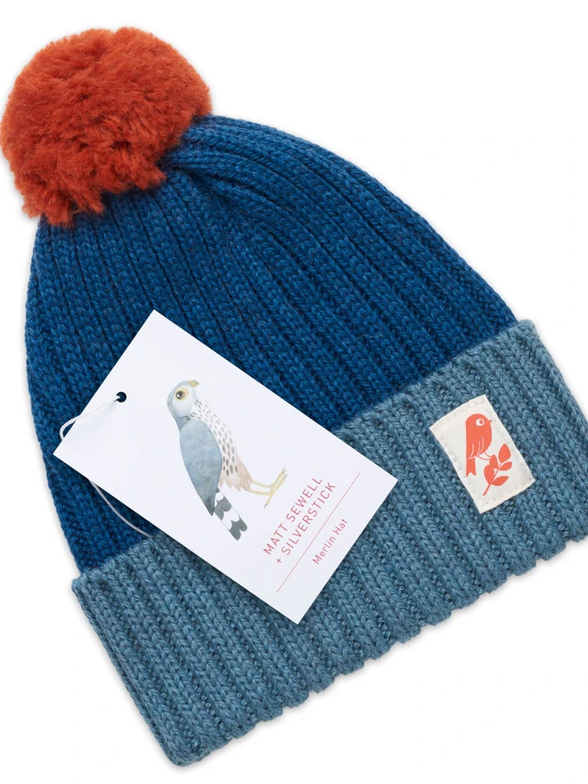 matt sewell merlin bobble hat