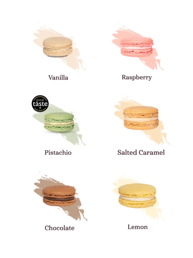 Macaron (Box of 6, 18 or 24)