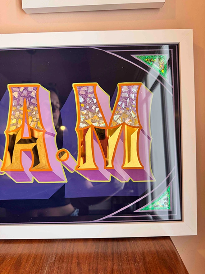 gold leaf glass sign hand painted signwriting