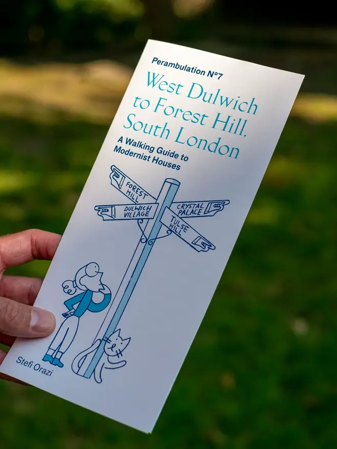 west dulwich to forest hill london walking guide. a paper south london walking guide.