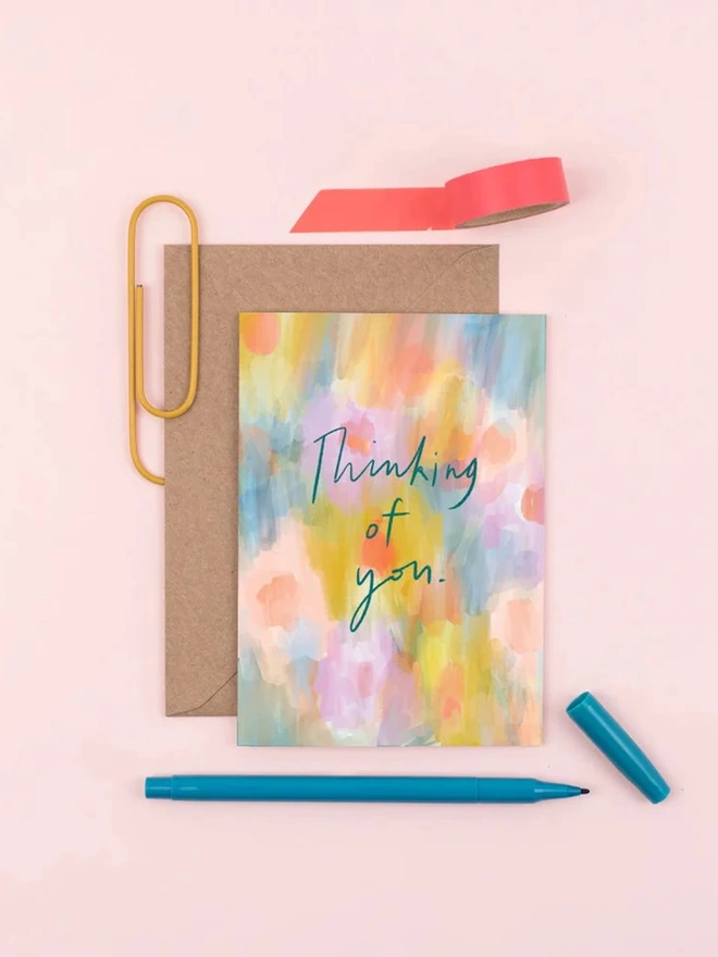 'Thinking Of You' Greeting Card
