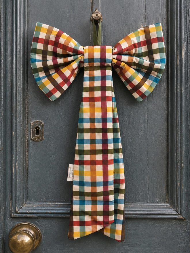 GINGHAM BOW