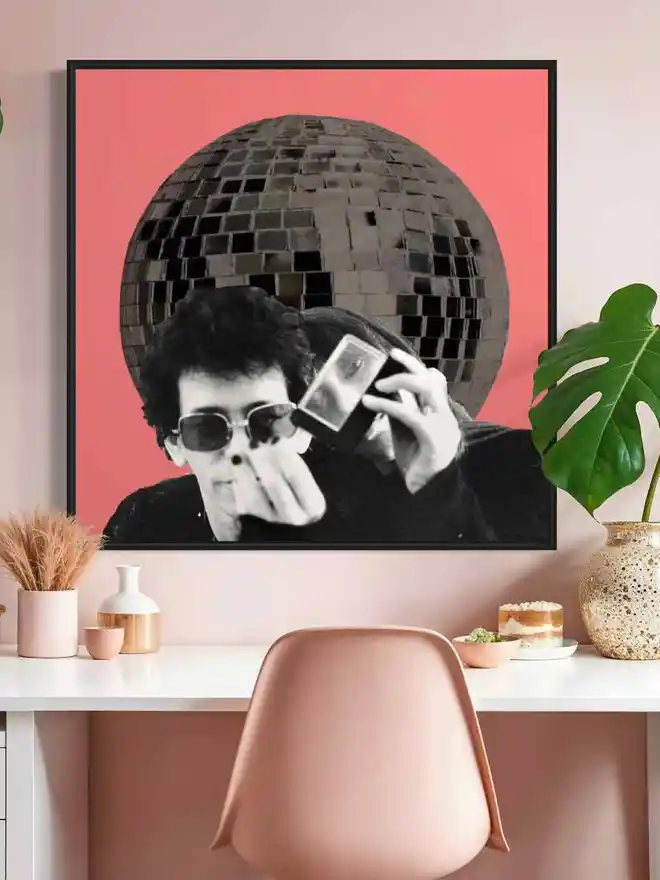 Lou And Nico Rock Limited Edition Of 75 Print 
