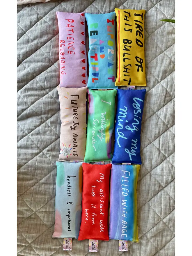 There are nine new designs in the collection!