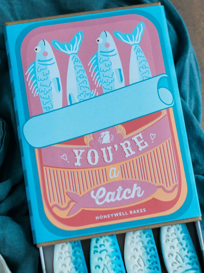 You're A Catch Biscuit Gift