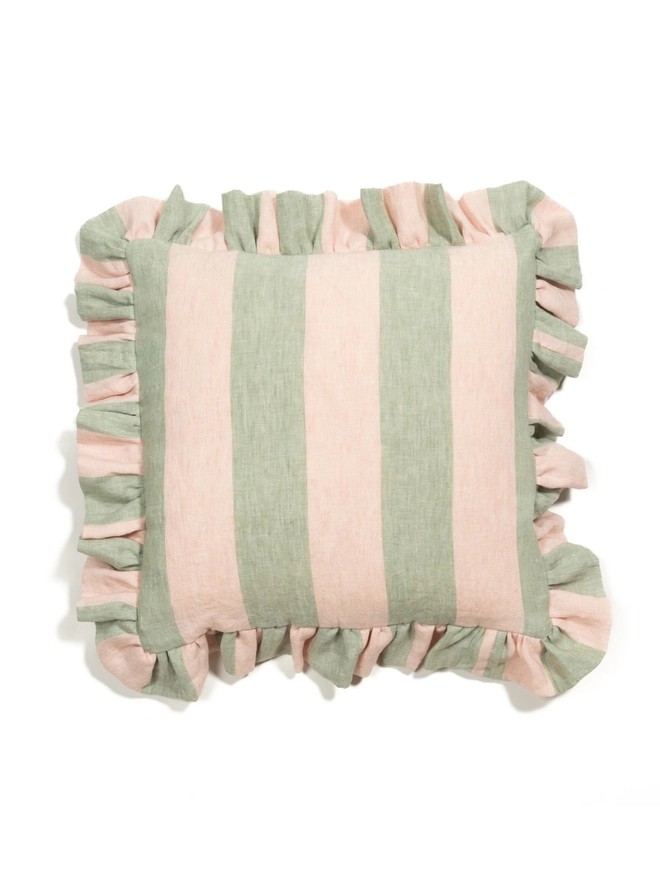 'Gelato' Ruffle Cushion