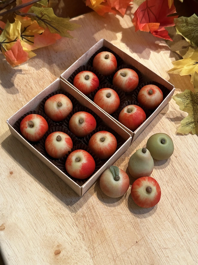 Marzipan Apples