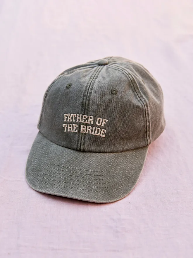 Personalised wedding cap