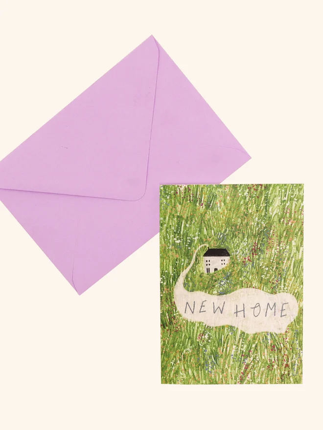 'New Home' Greeting Card