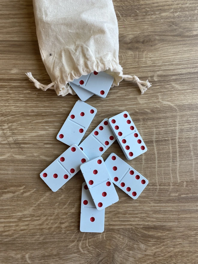Blue & Red dominoes