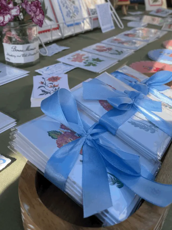 Mini Floral Cards (Pack Of 6)