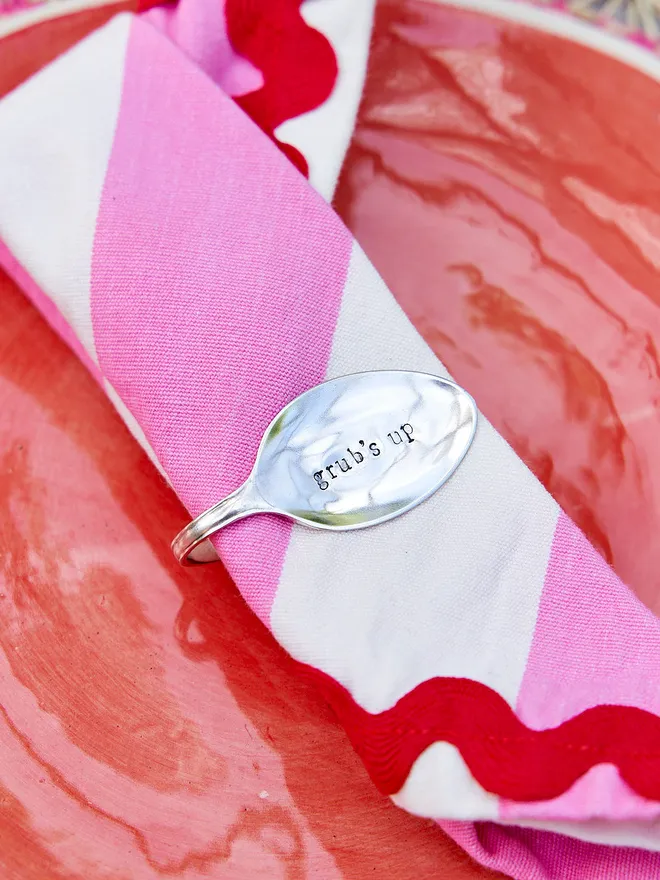 Personalised Vintage Napkin Rings (Set Of 4, 6, 8)