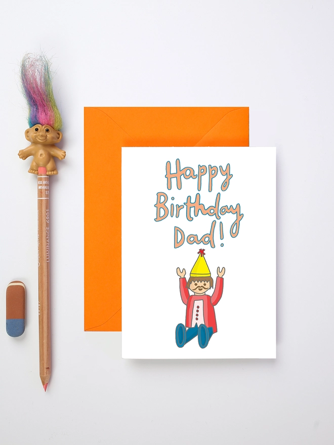 A Cheery Birthday Card For a Fabulous Dad