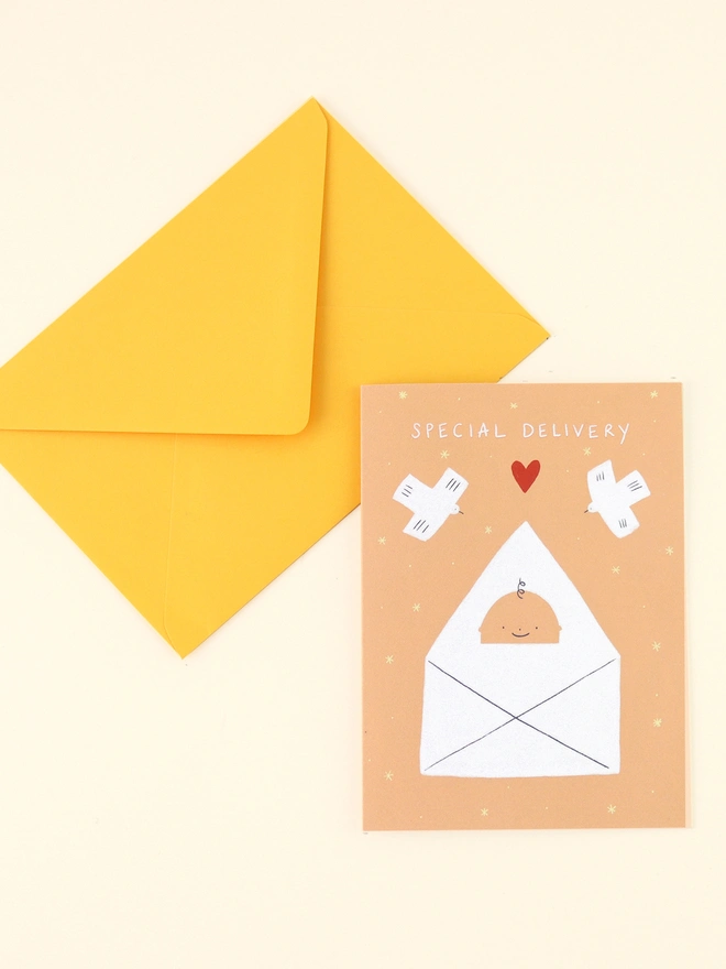 'Special Delivery' New Baby Card