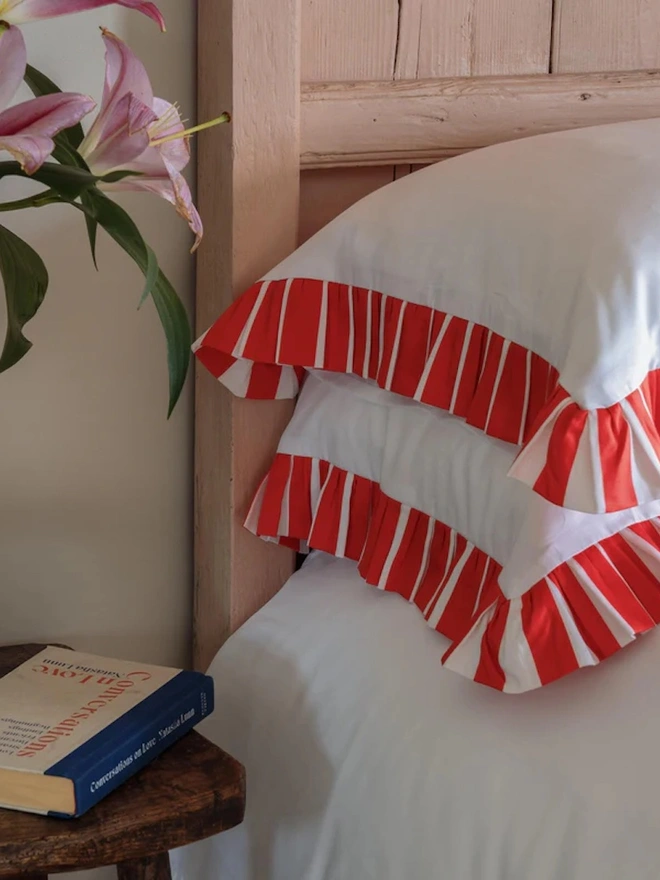 Candy Cane Luxury Cotton Bed Set