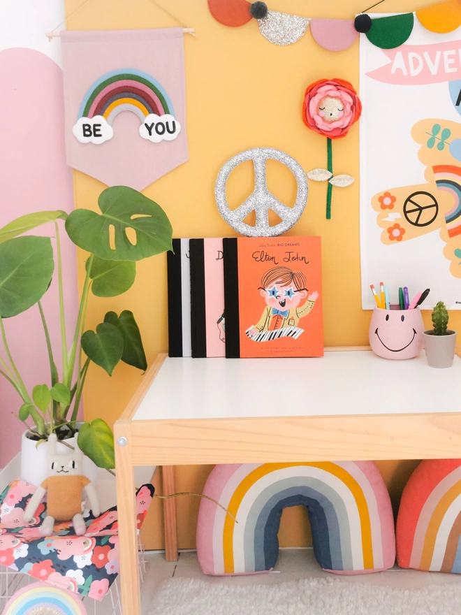 Be you banner hanging in a child’s bedroom