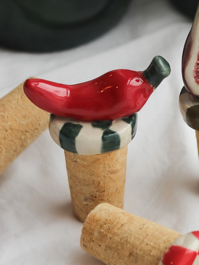 chilli bottle stopper