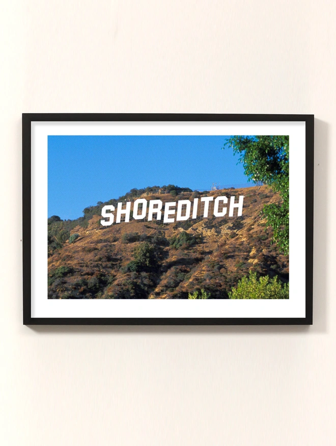 'Shoreditchwood' A2 Giclée Print