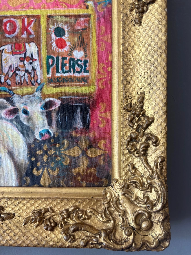 indian cow painting
horn please ok 