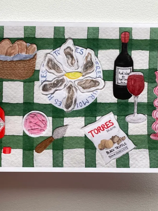 Large Date Night Print 