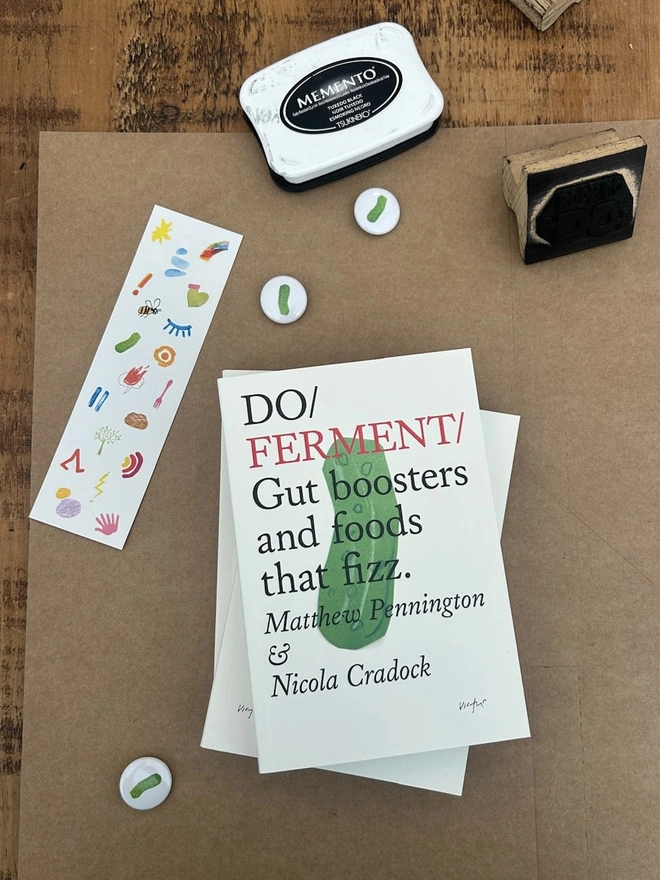 Book on desk