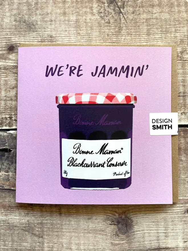 We're-Jammin-Blank-Greetings-Card