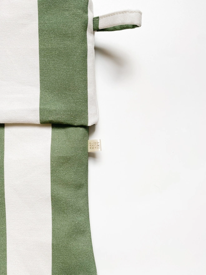 Christmas Alpine Stripe Cotton Stocking