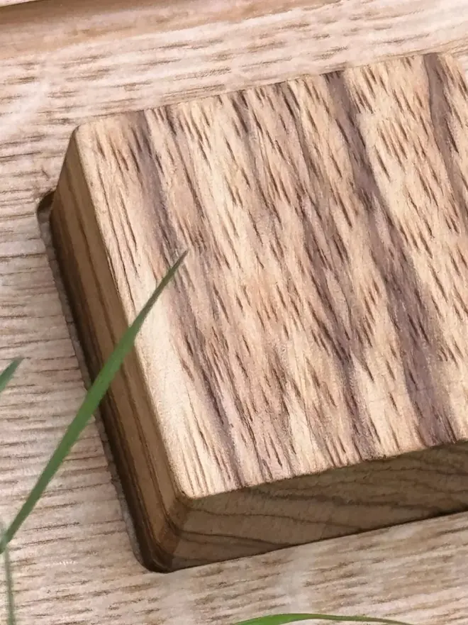 Wooden Shape Tracing Puzzle Heirloom Toy, on a table. 