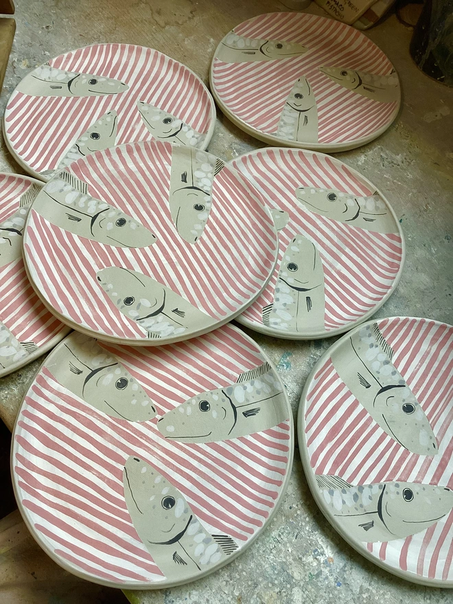 Lined up and ready for first firing