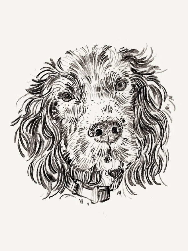 A6 Personalised Pet Portrait 