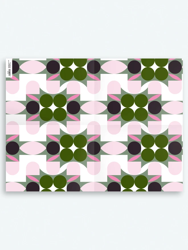 Storigraphic Graphical Print Wrapping Paper
