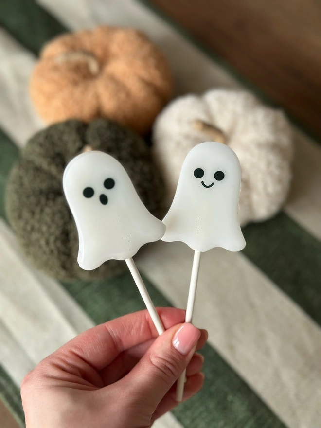 Ghost Lollipops