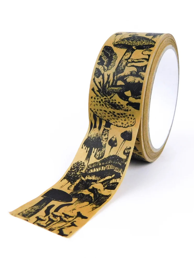 mushroom print paper tape